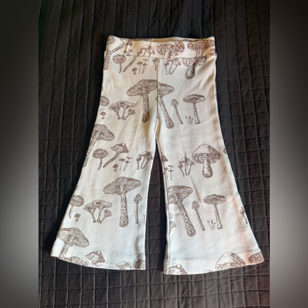 Kate Quinn | flare leg pant | wild mushroom | 12-18m